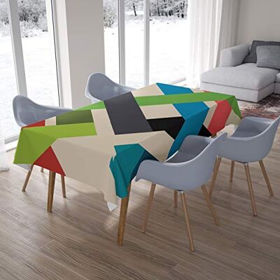 Bonamaison Kitchen Decoration, Tablecloth, 145 cm x 220 cm – Diseñado y Fabricado en Turkey Bonamaison Kitchen Decoration, Tablecloth, 145 cm x 220 cm – Diseñado y Fabricado en Turkey
