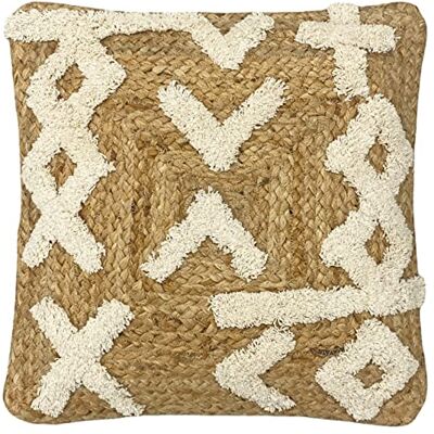 furn. Camfa Polyester Filled Cushion, Jute, Cotton, Natural furn. Camfa Polyester Filled Cushion, Jute, Cotton, Natural