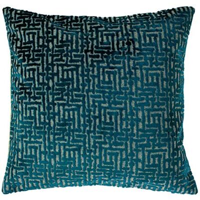Paoletti Delphi Cojín Relleno de poliéster, 45 x 45 cm, Color Verde Azulado Paoletti Delphi Cojín Relleno de poliéster, 45 x 45 cm, Color Verde Azulado