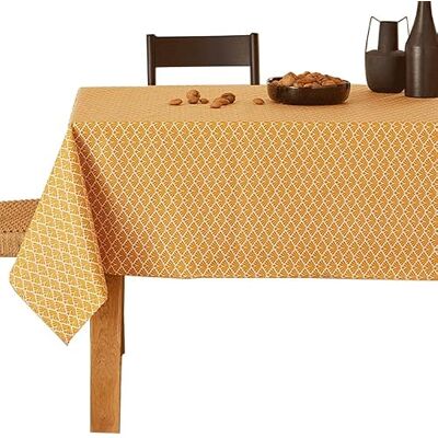 Nydel GATSBY Mantel de mesa Amarillo - Resistente al agua Nydel GATSBY Mantel de mesa Amarillo - Resistente al agua