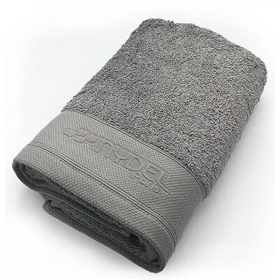 Nydel – Toalla de baño Ceniza 50 x 100 cm, 100% algodón orgánico Muy Absorbente – 700 g/m² Nydel – Toalla de baño Ceniza 50 x 100 cm, 100% algodón orgánico Muy Absorbente – 700 g/m²