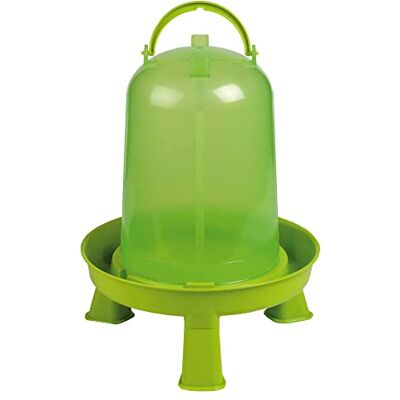 Bebedero de plástico para aves de corral con patas, 5L - Bebedero para aves Bebedero de plástico para aves de corral con patas, 5L - Bebedero para aves