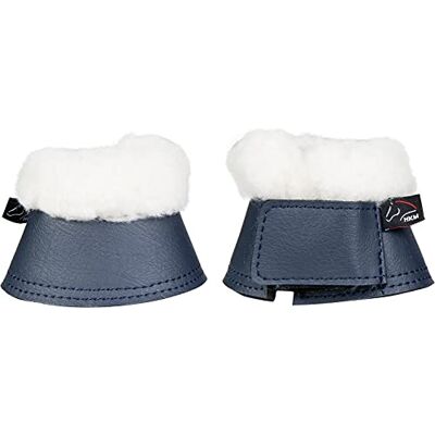HKM - Comfort Shetty Over Reach Boots - Azul Oscuro - Botas de Caballo HKM - Comfort Shetty Over Reach Boots - Azul Oscuro - Botas de Caballo