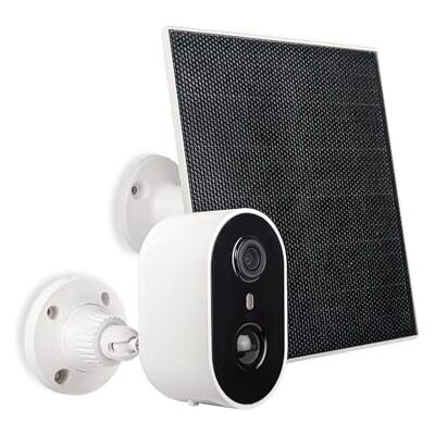 SCS Sentinel Telecamera di Sorveglianza da Esterno Solare SolarCam Immagine 2K HD Rilevamento Umano IA Visione Notturna a Colori Pannello Solare 5W Controllo tramite App iSCS SCS Sentinel Telecamera di Sorveglianza da Esterno Solare SolarCam Immagine 2K HD Rilevamento Umano IA Visione Notturna a Colori Pannello Solare 5W Controllo tramite App iSCS