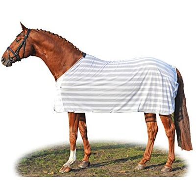 HKM - Lightweight Standard Neck Cooler - White - 6'9" - Manta enfriadora para caballos HKM - Lightweight Standard Neck Cooler - White - 6'9" - Manta enfriadora para caballos