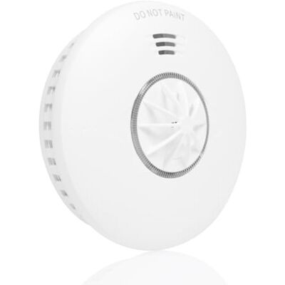 Smartwares Detector de Calor, Pila de 10 Años, CR123A, Detecta calor en lugar de humo, para cocina y baño, pila de litio incluida, 1.400 mAh, formato compacto Smartwares Detector de Calor, Pila de 10 Años, CR123A, Detecta calor en lugar de humo, para cocina y baño, pila de litio incluida, 1.400 mAh, formato compacto
