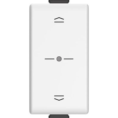 Bticino Mando de persiana conectada inalámbrica Matix Smart, para subir y bajar persianas con el smartphone o con Alexa, Siri y Google Home, 1 plaza, color blanco Bticino Mando de persiana conectada inalámbrica Matix Smart, para subir y bajar persianas con el smartphone o con Alexa, Siri y Google Home, 1 plaza, color blanco