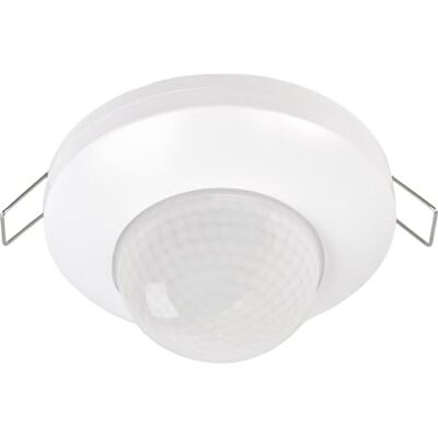 EMOS Detector de Movimiento por Infrarrojos Dali, para Interior y Exterior Detector de movimiento PIR IP54, ángulo de detección de 360°, 220-240 V, color blanco EMOS Detector de Movimiento por Infrarrojos Dali, para Interior y Exterior Detector de movimiento PIR IP54, ángulo de detección de 360°, 220-240 V, color blanco
