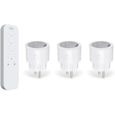 ELRO Funk-Schalter-Set – Intelligente Steckdose + Fernbedienung – Innenbereich – 40m Reichweite ELRO Funk-Schalter-Set – Intelligente Steckdose + Fernbedienung – Innenbereich – 40m Reichweite