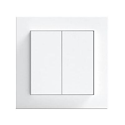 Kopp Smart Control ATHENIS Interruptor de pared con Bluetooth, incluye doble balancín y marco, malla Bluetooth Smart Home Kopp Smart Control ATHENIS Interruptor de pared con Bluetooth, incluye doble balancín y marco, malla Bluetooth Smart Home