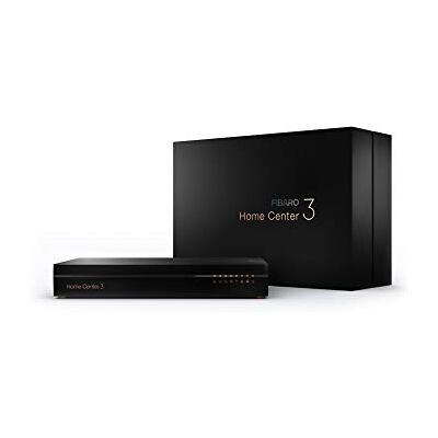 FIBARO FGHC3 3/Z-Wave Plus Home Center Smart Home Hub, Management System, EU-UK, Negro FIBARO FGHC3 3/Z-Wave Plus Home Center Smart Home Hub, Management System, EU-UK, Negro