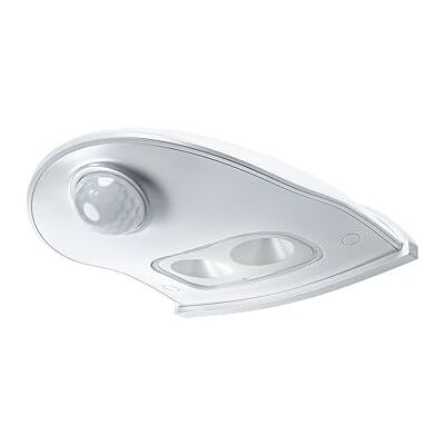 OSRAM Lámpara LED para puerta con sensor de movimiento, a pilas, 4000K, 40lm, 0,95W, IP54, blanca, luz hacia abajo, para zonas de entrada OSRAM Lámpara LED para puerta con sensor de movimiento, a pilas, 4000K, 40lm, 0,95W, IP54, blanca, luz hacia abajo, para zonas de entrada