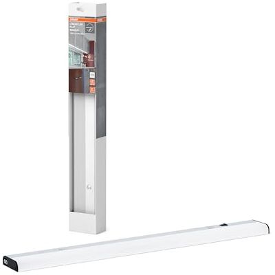 OSRAM luz bajo armario plana con sensor plata blanco frío OSRAM luz bajo armario plana con sensor plata blanco frío