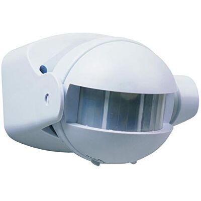 Smartwares 10.017.10 Detector de Movimiento , 180°, Uso Interior y Exterior Smartwares 10.017.10 Detector de Movimiento , 180°, Uso Interior y Exterior