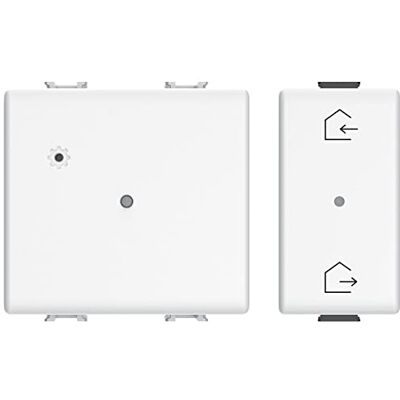 Bticino Puerta de enlace y mando de entrada y salida inalámbrica Matix Smart, 2 plazas, blanco Bticino Puerta de enlace y mando de entrada y salida inalámbrica Matix Smart, 2 plazas, blanco
