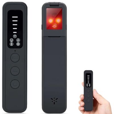 Mcbazel Detector de Cámara Oculta,6 en 1 Mini Detector Espia y Localizador GPS para Coche, Escáner de Señal RF para Microfonos y Spy Camera, Alarma de Puerta para Hotel y Oficina Mcbazel Detector de Cámara Oculta,6 en 1 Mini Detector Espia y Localizador GPS para Coche, Escáner de Señal RF para Microfonos y Spy Camera, Alarma de Puerta para Hotel y Oficina