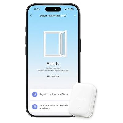 Aqara Sensor Multiestado P100 Blanco, Sensor de Puerta/Ventana y Vibración Thread/Zigbee, Monitoreo de Apertura/Cierre o de Objetos, Compatible Apple Home, Home Assistant, Alexa, Google Home Aqara Sensor Multiestado P100 Blanco, Sensor de Puerta/Ventana y Vibración Thread/Zigbee, Monitoreo de Apertura/Cierre o de Objetos, Compatible Apple Home, Home Assistant, Alexa, Google Home