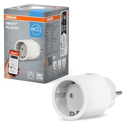 OSRAM enchufe smart WiFi con Matter, compatible con Alexa – añade fácilmente dispositivos de hasta 2300 W a tu casa conectada, control por voz simple y fiable (no compatible con aplicación SMART+) OSRAM enchufe smart WiFi con Matter, compatible con Alexa – añade fácilmente dispositivos de hasta 2300 W a tu casa conectada, control por voz simple y fiable (no compatible con aplicación SMART+)