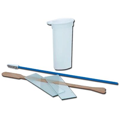 GIMA Kit de prueba de Papanicolaou estéril sin espéculo (paquete de 100) GIMA Kit de prueba de Papanicolaou estéril sin espéculo (paquete de 100)