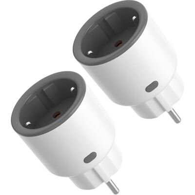 SONOFF S60TPF Enchufe Inteligente Wi-Fi (con Monitoreo Energético),Programar el Encendido/Apagado, Ahorro Energía, Compatible con Alexa y Google Home, 2 Pack SONOFF S60TPF Enchufe Inteligente Wi-Fi (con Monitoreo Energético),Programar el Encendido/Apagado, Ahorro Energía, Compatible con Alexa y Google Home, 2 Pack