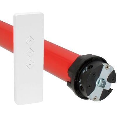SuperRollo Motor de persiana (SW60, 20 Nm), incluye mando a distancia, motor tubular con mando a distancia, hasta 6,5 m² de superficie de persiana (persiana máx. 40 kg), juego completo para SuperRollo Motor de persiana (SW60, 20 Nm), incluye mando a distancia, motor tubular con mando a distancia, hasta 6,5 m² de superficie de persiana (persiana máx. 40 kg), juego completo para