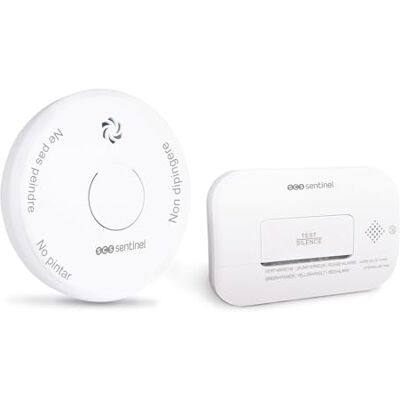 SCS Sentinel SecureKit Detector De Humo Y Monóxido De Carbono con Certificación CE Alarma De 85 Db Botón De Autoprueba Luz Indicadora 1 Pila De 9 V SmokeAlarm 3Y & CO-Alarm SCS Sentinel SecureKit Detector De Humo Y Monóxido De Carbono con Certificación CE Alarma De 85 Db Botón De Autoprueba Luz Indicadora 1 Pila De 9 V SmokeAlarm 3Y & CO-Alarm