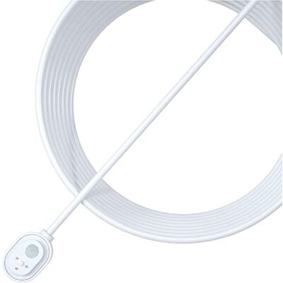 Arlo Cable De Carga Magnético 7,6 m, Resistente A La Intemperie, Blanco, Compatible Con Camara Pro, Ultra, Floodlight, Go 2, Accesorio Certificado, VMA5600C Arlo Cable De Carga Magnético 7,6 m, Resistente A La Intemperie, Blanco, Compatible Con Camara Pro, Ultra, Floodlight, Go 2, Accesorio Certificado, VMA5600C