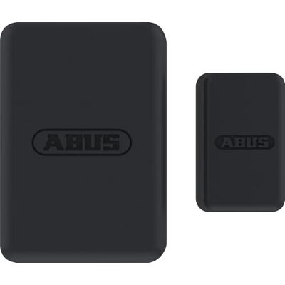 ABUS Detector de Apertura Sensor One para Puertas y Ventanas Sensor Inteligente para Ventanas y Puertas con Control de aplicación Mensajes Push e indicador de Estado Negro ABUS Detector de Apertura Sensor One para Puertas y Ventanas Sensor Inteligente para Ventanas y Puertas con Control de aplicación Mensajes Push e indicador de Estado Negro