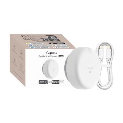 Aqara Detector de Presencia FP400,Domótica Espacial Multizona,Thread/Zigbee Radar mmWave 60GHz, Aprendizaje Espacial IA, Seguimiento Multipersona, 8 zonas, Compatible con HomeKit, Home Assistant, Alexa Aqara Detector de Presencia FP400,Domótica Espacial Multizona,Thread/Zigbee Radar mmWave 60GHz, Aprendizaje Espacial IA, Seguimiento Multipersona, 8 zonas, Compatible con HomeKit, Home Assistant, Alexa