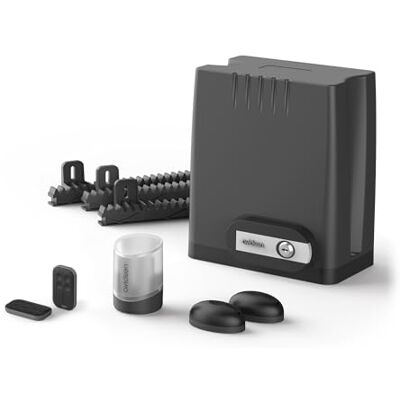Avidsen Orea 550 Motorización para Puerta corredera (4 m), 1 Motor de 24 V DC, 2 mandos a Distancia, 1 luz Intermitente, 1 Juego de fotocélulas, 8 Puertas de 50- Avidsen Orea 550 Motorización para Puerta corredera (4 m), 1 Motor de 24 V DC, 2 mandos a Distancia, 1 luz Intermitente, 1 Juego de fotocélulas, 8 Puertas de 50-