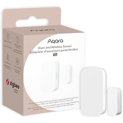 Aqara Sensor de Puertas y Ventanas T1, Requiere HUB Compatible con Apple Home, Alexa e IFTTT Aqara Sensor de Puertas y Ventanas T1, Requiere HUB Compatible con Apple Home, Alexa e IFTTT