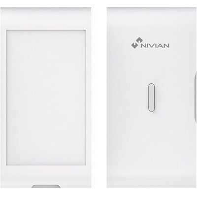 NIVIAN Detector Inalámbrico de Vibración y Rotura de Cristal, Comunicación, Alcance 100 m, Instalación sin Cables, Compatible con Sistemas de Alarma NIVIAN Detector Inalámbrico de Vibración y Rotura de Cristal, Comunicación, Alcance 100 m, Instalación sin Cables, Compatible con Sistemas de Alarma