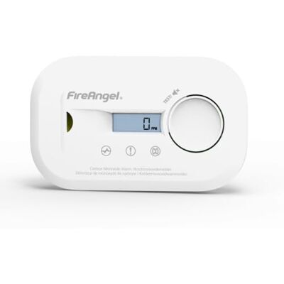 Fireangel FA6812: Detector Digital de monóxido de Carbono, con batería reemplazable Fireangel FA6812: Detector Digital de monóxido de Carbono, con batería reemplazable