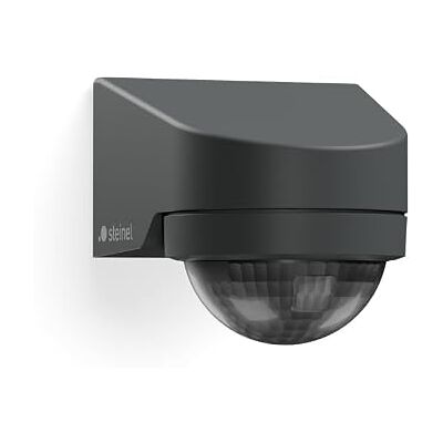 Steinel MD IR N270 Antracita Detector de Movimiento Inteligente de 270° para Montaje en Pared Área de detección ampliada y Control Mediante aplicación a través de Bluetooth Mesh Steinel MD IR N270 Antracita Detector de Movimiento Inteligente de 270° para Montaje en Pared Área de detección ampliada y Control Mediante aplicación a través de Bluetooth Mesh