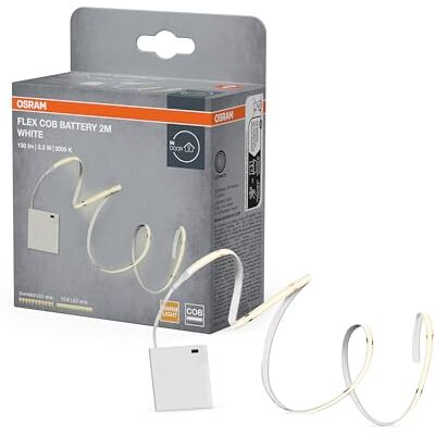 OSRAM FLEX tiras COB con batería 2m 830 Flex COB Battery, Ambient Mood Light, Amarillo, 30000 h, Paquete de 1 OSRAM FLEX tiras COB con batería 2m 830 Flex COB Battery, Ambient Mood Light, Amarillo, 30000 h, Paquete de 1