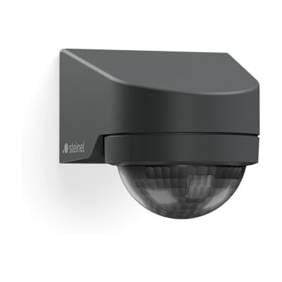 Steinel MD IR N130 Antracita Detector de Movimiento por Infrarrojos Inteligente con un ángulo de detección de 130° Tecnología Eagle Eye patentada Bluetooth Mesh y Control Mediante aplicación Steinel MD IR N130 Antracita Detector de Movimiento por Infrarrojos Inteligente con un ángulo de detección de 130° Tecnología Eagle Eye patentada Bluetooth Mesh y Control Mediante aplicación