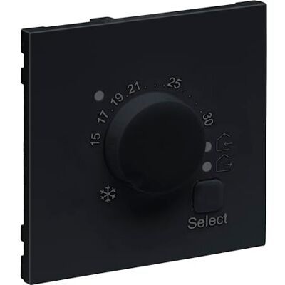 Legrand , SEANO Cubierta para termostato electrónico de Suelo, Color Antracita Lacado Legrand , SEANO Cubierta para termostato electrónico de Suelo, Color Antracita Lacado
