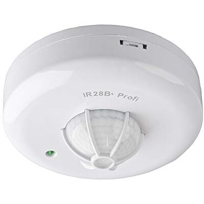 Elektrobock Detector de Movimiento Blanco, 360 Grados, Interior IP20, Montaje en Techo, Apto para LED Elektrobock Detector de Movimiento Blanco, 360 Grados, Interior IP20, Montaje en Techo, Apto para LED