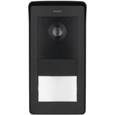 Vimar Placa de Audio y vídeo para videoportero, Manos Libres, Pantalla LCD de 7 Pulgadas, con Marco de Lluvia, 1 botón, instalación en Pared, Color Negro Vimar Placa de Audio y vídeo para videoportero, Manos Libres, Pantalla LCD de 7 Pulgadas, con Marco de Lluvia, 1 botón, instalación en Pared, Color Negro