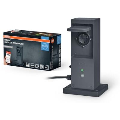 OSRAM Terminal WiFi Exterior SMART+, antracita, 230V OSRAM Terminal WiFi Exterior SMART+, antracita, 230V