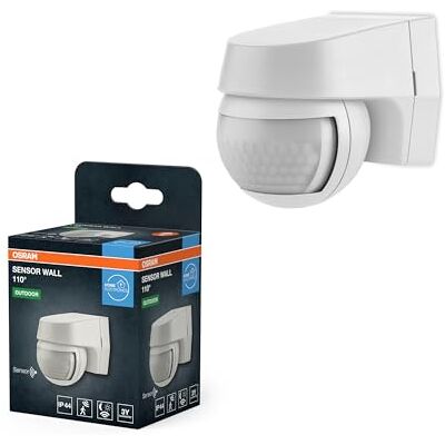 OSRAM SENSOR 110° con sensor IP44 blanco SENSOR WALL 110DEG, Lighting Controls, blanco, , Paquete de 1 OSRAM SENSOR 110° con sensor IP44 blanco SENSOR WALL 110DEG, Lighting Controls, blanco, , Paquete de 1