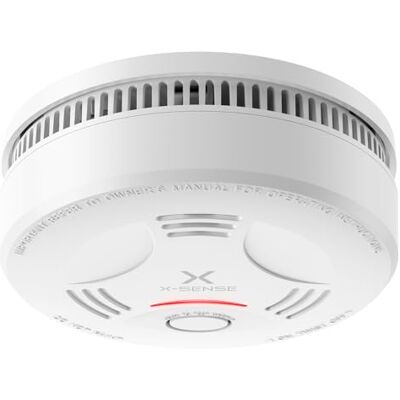 X-Sense Detector de Humo, Alarma de Incendio con Batería de 10 Años para el Hogar, Indicador LED y Botón de Silencio, Alarma de Humo con Batería, Conforma al Estándar EN 14604, X-Sense Detector de Humo, Alarma de Incendio con Batería de 10 Años para el Hogar, Indicador LED y Botón de Silencio, Alarma de Humo con Batería, Conforma al Estándar EN 14604,