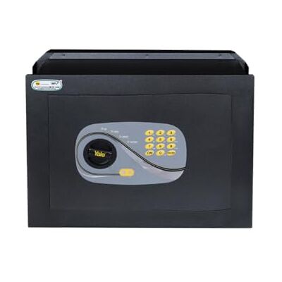 Yale Caja fuerte de pared negra, apertura con combinación electrónica, dim. Exterior 460x340x200mm Yale Caja fuerte de pared negra, apertura con combinación electrónica, dim. Exterior 460x340x200mm
