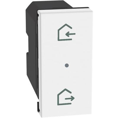 Bticino MatixGO Smart Home Mando inteligente 1 módulo Blanco Control escenario Entra&Salir inalámbrico Bticino MatixGO Smart Home Mando inteligente 1 módulo Blanco Control escenario Entra&Salir inalámbrico