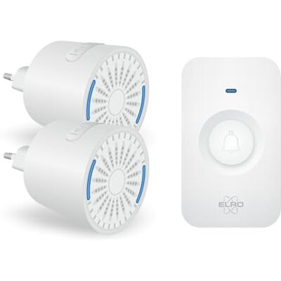ELRO DB2000 Timbre inalámbrico - 200m, 64 melodías ELRO DB2000 Timbre inalámbrico - 200m, 64 melodías