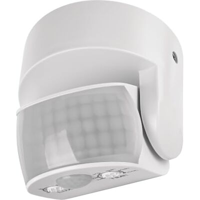 EMOS Detector de Movimiento por Infrarrojos para Exteriores, Alcance de 12 Rango de detección: 15 m/360°, duración de la luz ajustable y sensibilidad 3-2000 lux, altura de instalación ideal 1,8-2,5 m EMOS Detector de Movimiento por Infrarrojos para Exteriores, Alcance de 12 Rango de detección: 15 m/360°, duración de la luz ajustable y sensibilidad 3-2000 lux, altura de instalación ideal 1,8-2,5 m