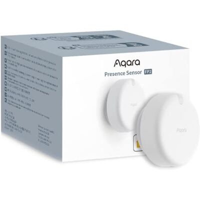Aqara Detector de Presencia FP2, Sensor de Presencia de mmWave Radar, Cable Posicionamiento de Zona, Detección de Múltiples Personas y caídas, Soporta HomeKit, Alexa, Google Home y Home Assistant Aqara Detector de Presencia FP2, Sensor de Presencia de mmWave Radar, Cable Posicionamiento de Zona, Detección de Múltiples Personas y caídas, Soporta HomeKit, Alexa, Google Home y Home Assistant
