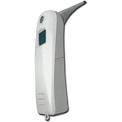 GIMA Termómetro veterinario, adaptado ergonómicamente para su correcto uso en animales, con indicador acústico, GIMA Termómetro veterinario, adaptado ergonómicamente para su correcto uso en animales, con indicador acústico,