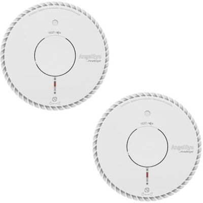 Fireangel AngelEye Detector de Humo óptico NF Pilas de 5 años (Nueva generación, sustituye a Elegance Expert Duo TPST-AE620-FRR) Fireangel AngelEye Detector de Humo óptico NF Pilas de 5 años (Nueva generación, sustituye a Elegance Expert Duo TPST-AE620-FRR)