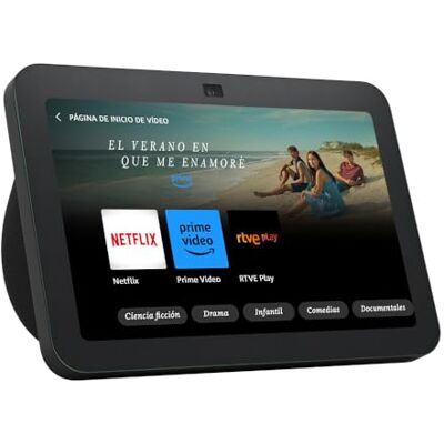 Amazon Reacondicionado Certificado Echo Show 8 (3.ª generación, modelo de 2023) Pantalla táctil inteligente de alta definición con audio espacial, controlador de Hogar digital y Alexa Antracita Amazon Reacondicionado Certificado Echo Show 8 (3.ª generación, modelo de 2023) Pantalla táctil inteligente de alta definición con audio espacial, controlador de Hogar digital y Alexa Antracita